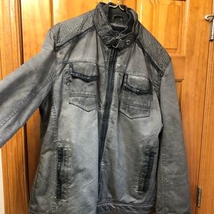 Black and Gray rugged jacket